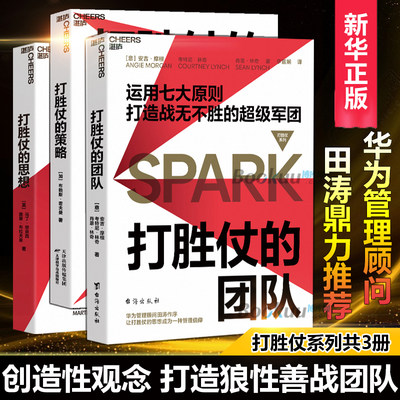 打胜仗系列全3册 打胜仗的策略 打胜仗的团队 打胜仗的思想 企业管理畅销书籍 战略规划 企业高管领导决策团队领导指南 正版预售