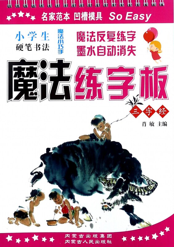 小学生硬笔书法.魔法练字板 肖敏主编 课外阅读理解训练搭配1-6年级学而思英语单词不用记53天天练试卷测试卷全套期末冲刺100分内图片