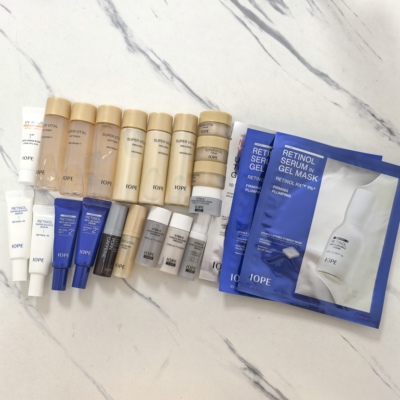 IOPE艾诺碧黄金面霜精华套中小样