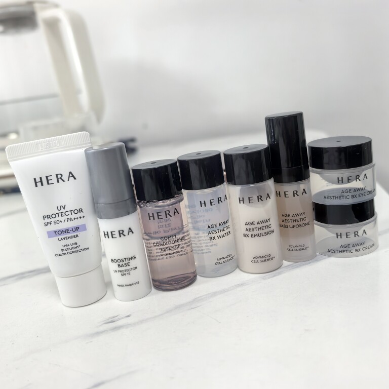 HERA赫拉赫妍中小样水乳面霜防晒保湿舒缓乳液精华霜套装旅行便携