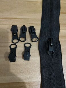 防水反穿5号7号尼龙拉链头羽绒服外套衣服通用拉锁拉头配件辅料