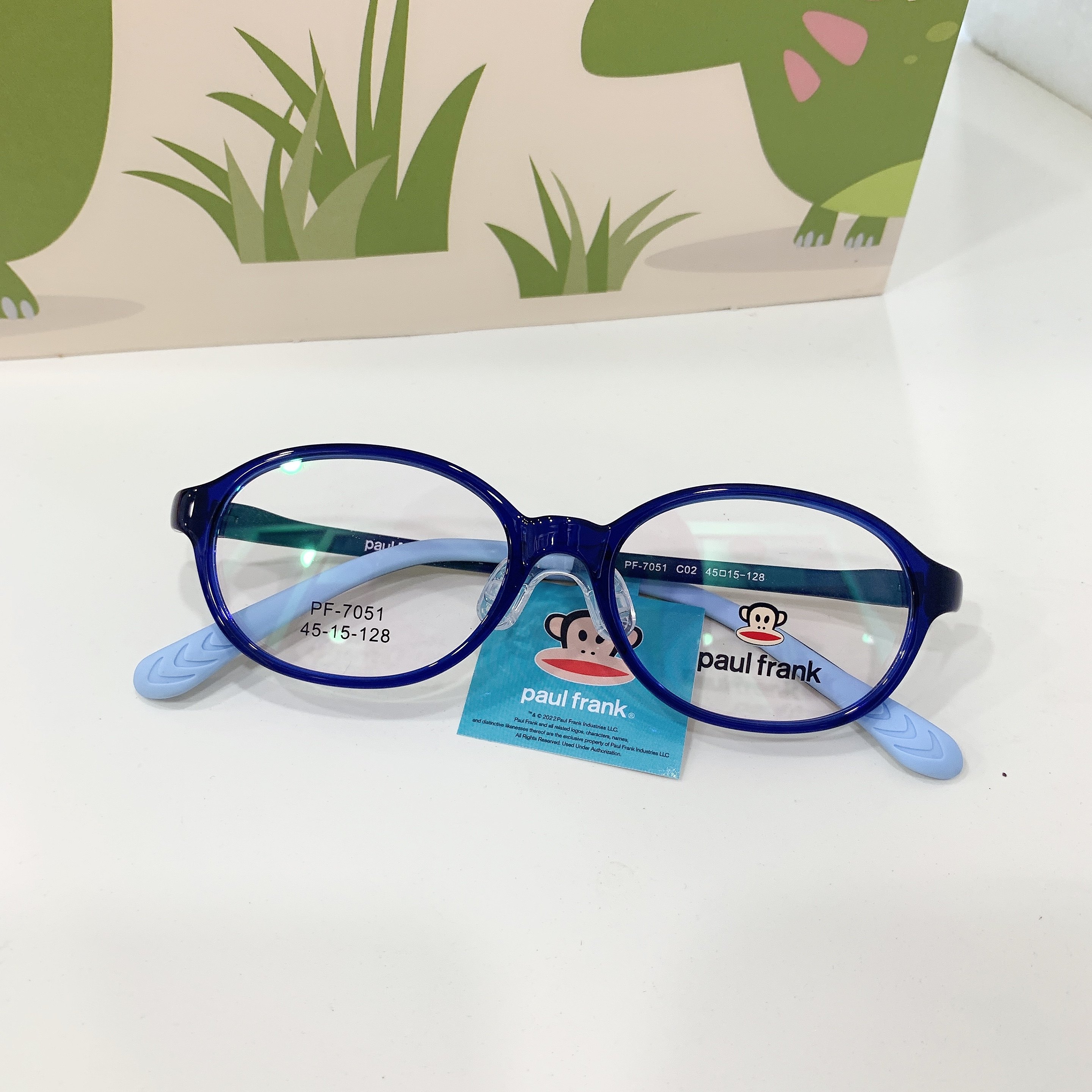 大嘴猴儿童近视眼镜框 超轻舒适青少年镜架男女学生光学镜pf7051