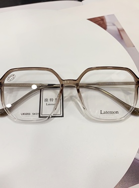 浪特梦眼镜框L83203近视眼镜方型架男女网红超轻学生小红书素颜镜