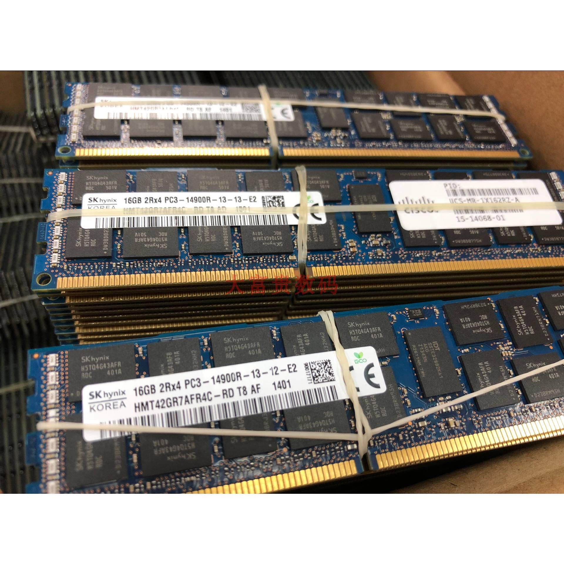 SK 16G 2RX4 PC3-14900R ECC REG服务器内存HMT42GR7BFR4C-RD