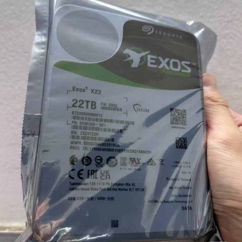全新希捷3.5寸22T银河 ST22000NM001E/000E服务器阵列硬盘NAS存储