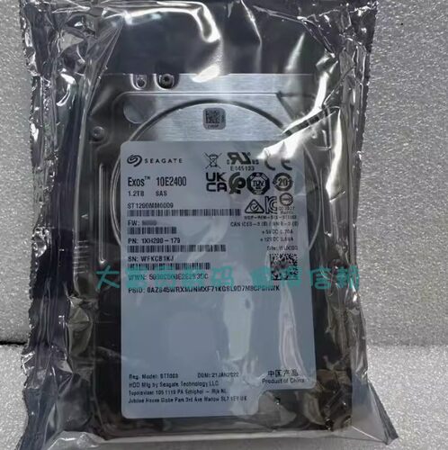 全新 原标 希捷 ST1200MM0009 SAS 12Gb 10K 1.2T 2.5 企业级硬盘