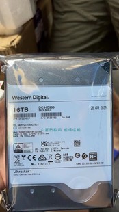 WUH721816ALE6L4 国行WD西数HC550 16T 7.2K SATA3氦气企业级硬盘