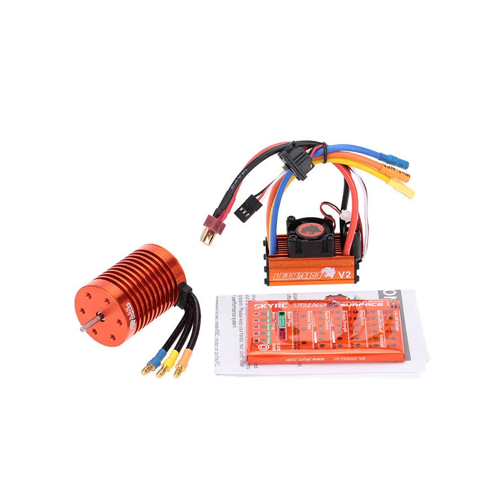 SKYRC 9T 4370KV Brushless Motor+60A Brushless ESC with 5V/2A|ruв категории Цифровые аксессуары, бытовой аудио аксессуары, Av переключатель - от Buy2taobao.com для оказания профессиональной услуги покупки агента Taobao