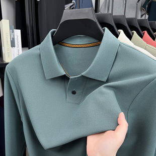 希研卡玛箭鱼鲨商务高级感袋鼠国际一线品牌男装高端奢侈品polo衫