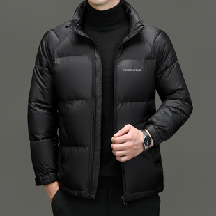 秋冬大白鲨男装官方旗舰店忘不了同款棉衣男款男士外套装防寒40岁