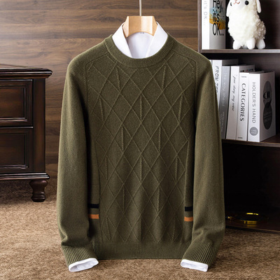 希研卡玛袋鼠国际一线品牌男装维多拉斯羊绒衫帝高羊毛衫男款爸爸