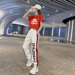 2025夏季跳舞服装广场舞新款套装时尚健身操舞蹈衣服女团队演出服