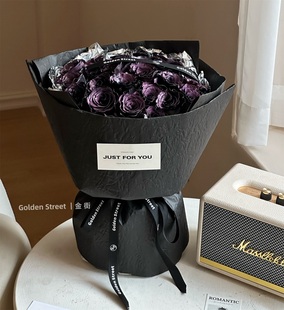 纸花束包装 石纹纸压纹风华艺术纸花艺包装 纸 热恋浮雕纸 新品