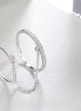 伊泰莲娜戒指女开口简约