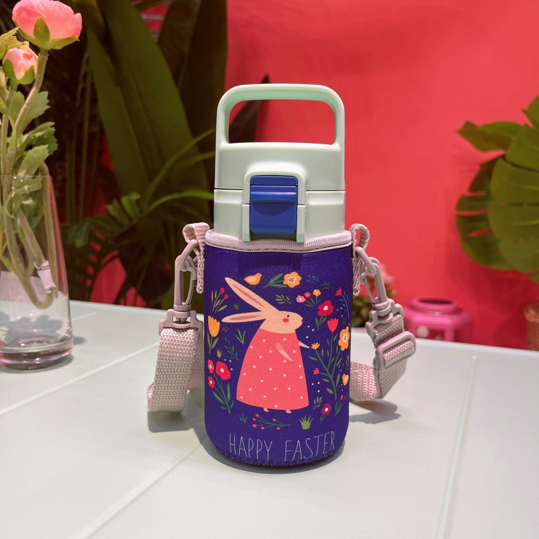 350ml儿童吸管杯水壶套