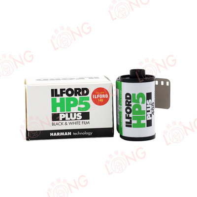 英国原装进口依尔福ILFORD HP5 400°135专业黑白胶卷27年2月