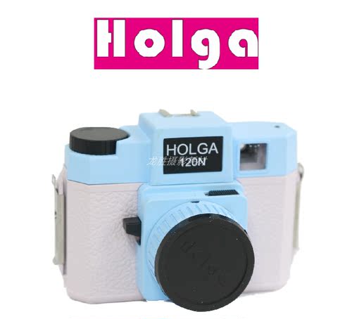 现货 香港胶片复古相机 Holga120N初学者大画幅彩色黑白胶卷相机