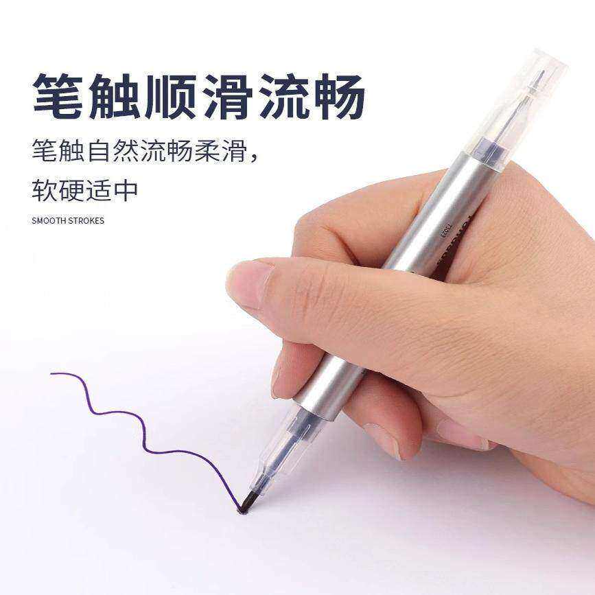 大生针 纹身器材手绘双头刺青马克定位记号笔耐擦不易擦画稿专用图片