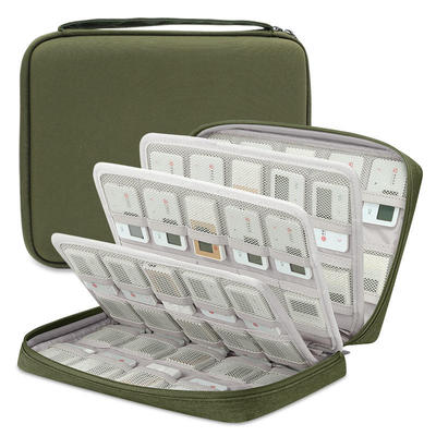 网银u盾收纳包硬壳收纳盒便携ukey收纳盒子存放盒k宝收纳包银行优盾收纳包大容量便携收纳包