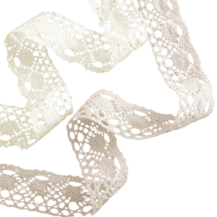 花边带棉线蕾丝花边辅料布艺服装窗帘材料手工DIY麻绳装饰蕾丝带