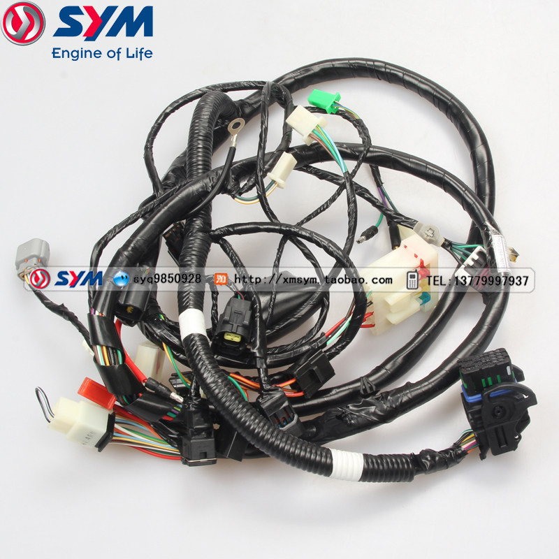 SYM 厦杏 三阳机车 XS125T-17A 电喷高手 GR125 全车线路