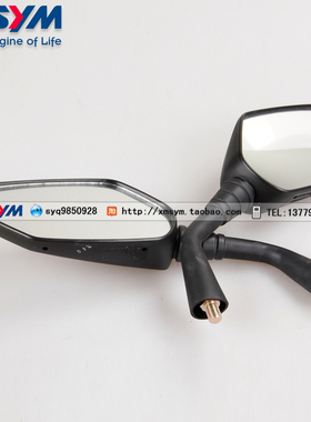 SYM 三阳机车  New Fighter 150 后视镜 观后镜 黑