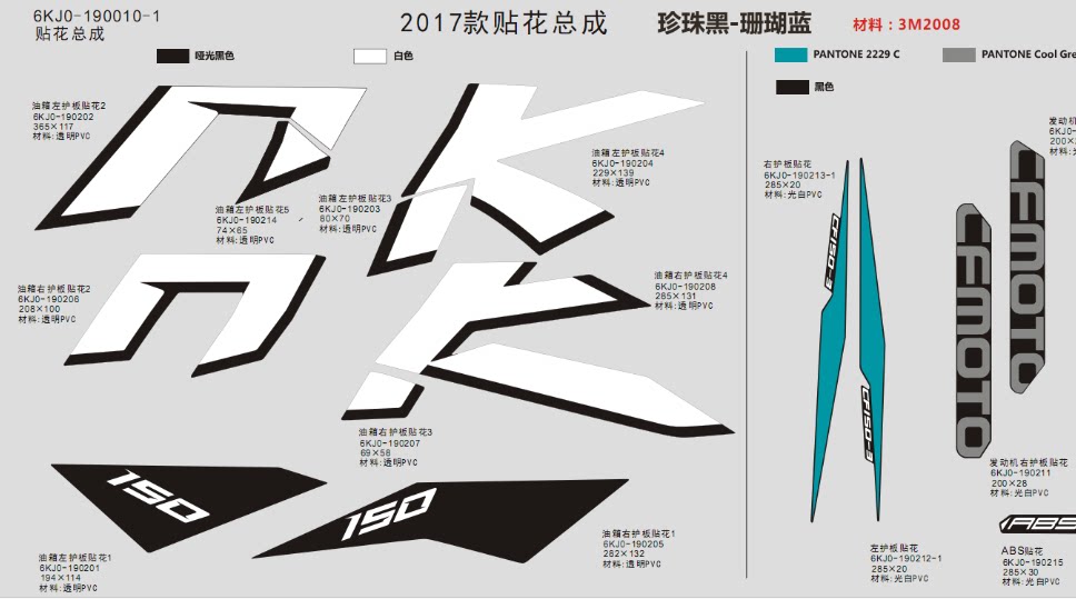 春风150nk17款贴花cf150-3/150nk乐趣版劲趣版全车贴花贴纸贴膜