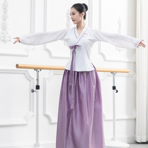 舞蹈阁朝鲜舞蹈演出服艺考服练习