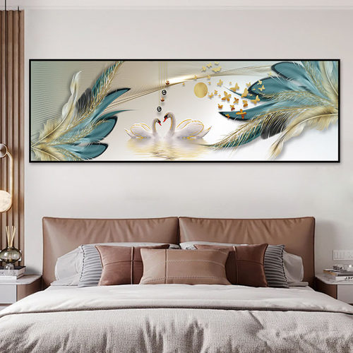 床头装饰画自粘贴画2025新款