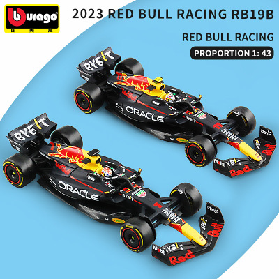 比美高方程式车模 拉法利F1拉法赛车模型 1:43方程式合金模型车摆