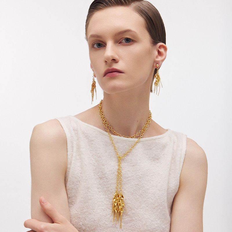 daartemis达弥穗系列麦麦穗造型耳坠/手链/项链时尚潮流百搭女,饰品/流行首饰/时尚饰品新,项链,淘宝优惠券,粉丝福利购,淘宝优惠卷