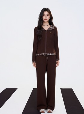 Aimme sparrow25AW 松弛时髦琥珀流光套装外套长裤时尚套装休闲