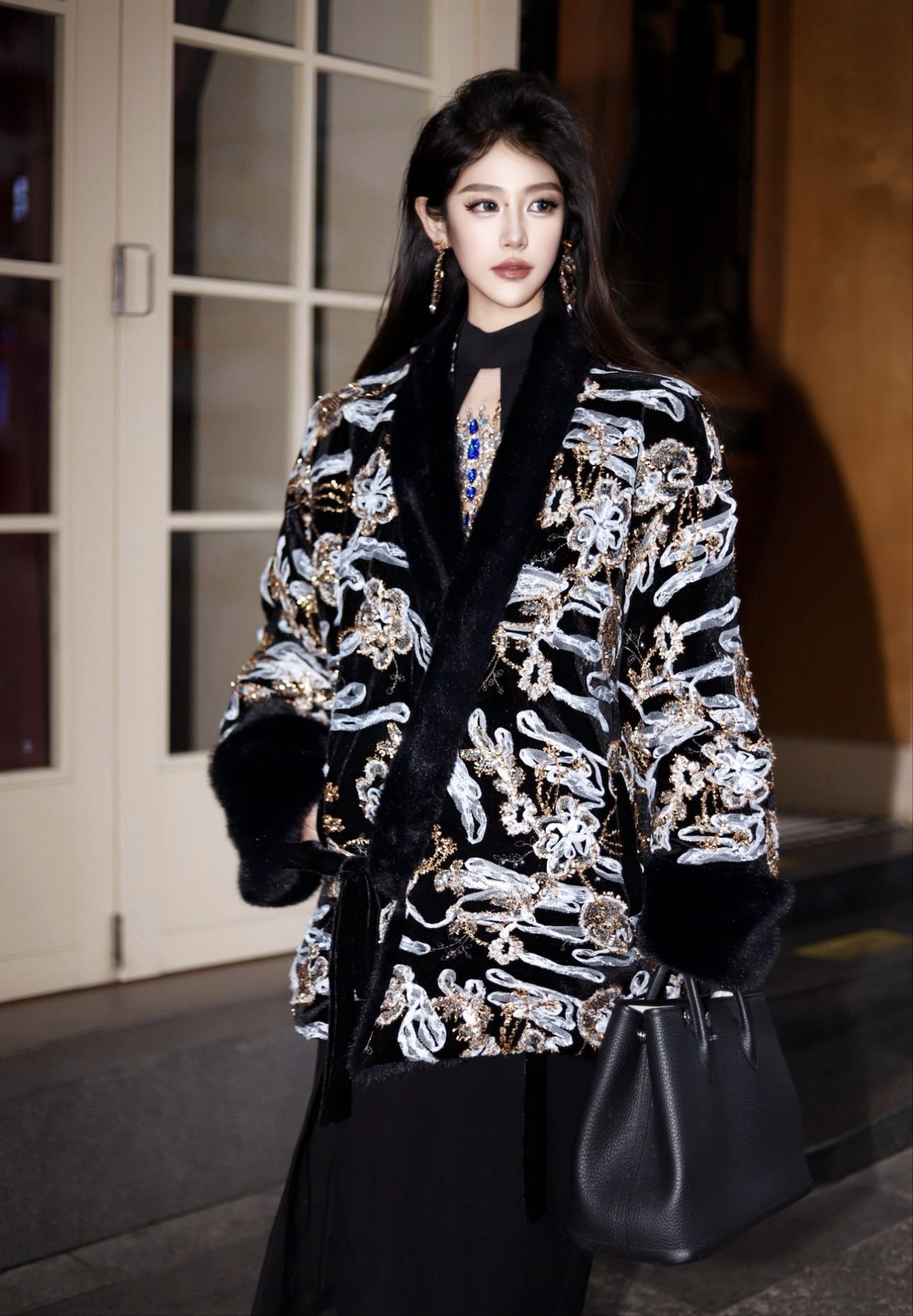 Aimme sparrow 25春夏新中式外套时尚通勤百搭优雅气质国风上衣