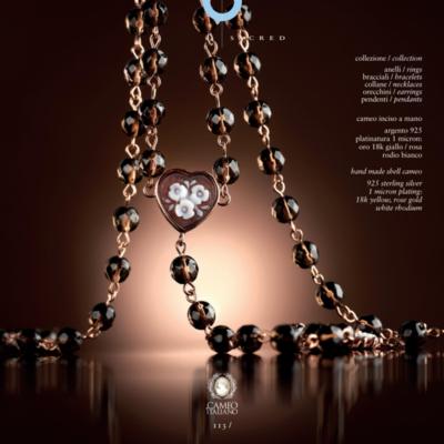 MFC/CAMEO意大利中古珠宝贝雕首饰sacred系列耳钉戒指吊坠胸针