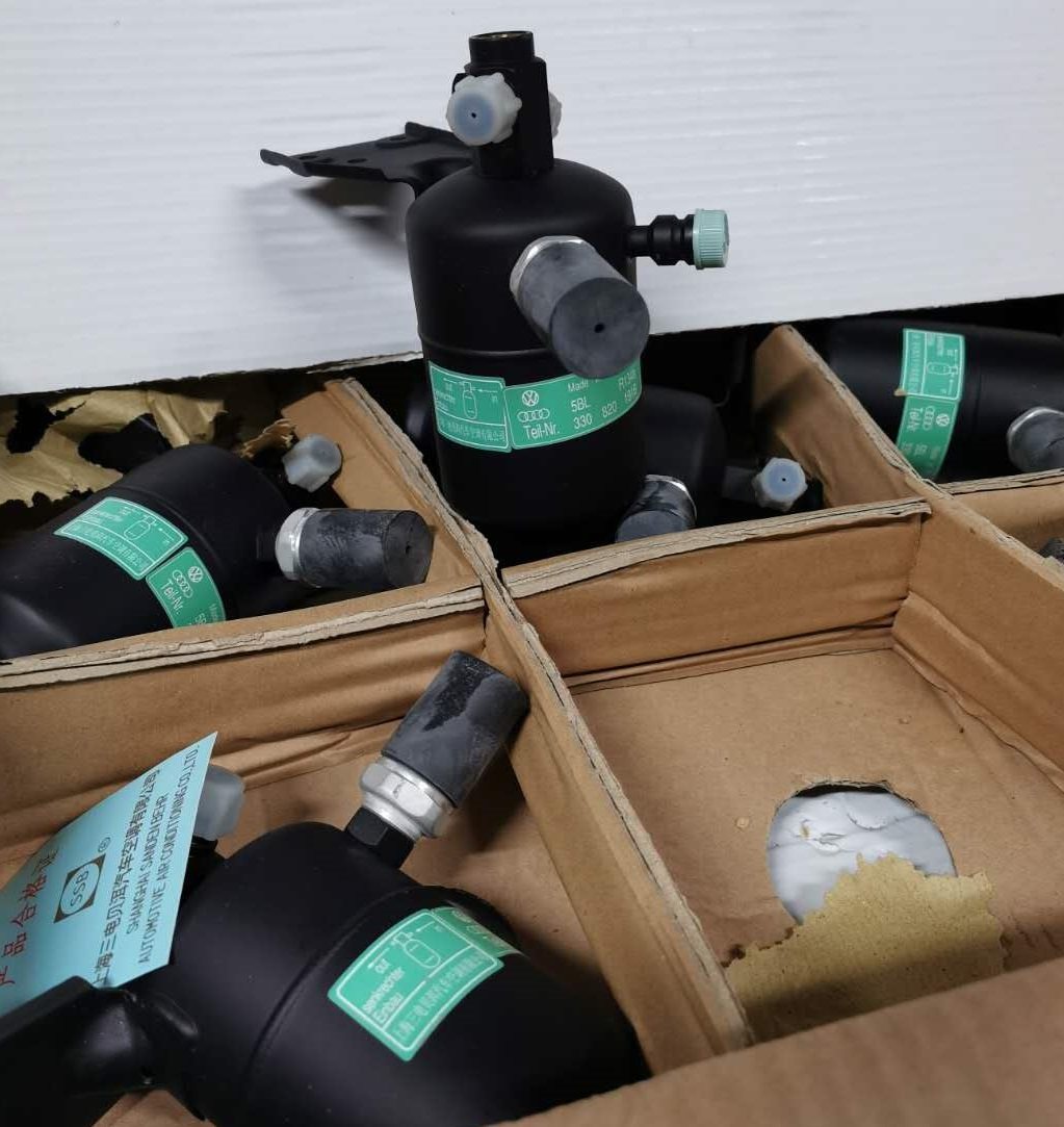 2000桑塔纳3000 4000志俊空调干燥瓶冷媒瓶雪种瓶杯储液罐贮液器