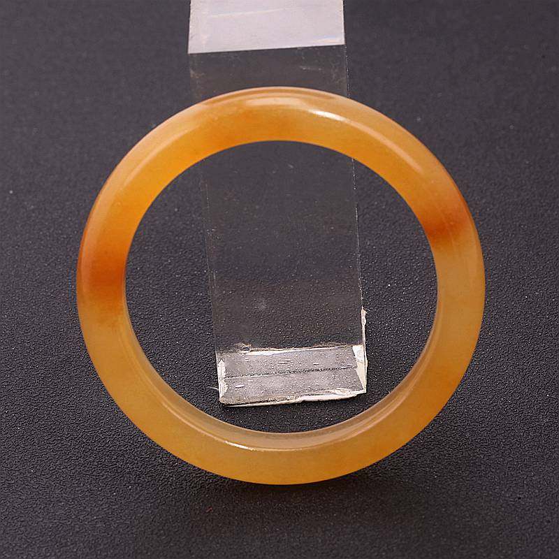 云南龙陵石缘 天然玉石黄龙玉手镯 女士玉镯 镯子手环 送妈妈礼品