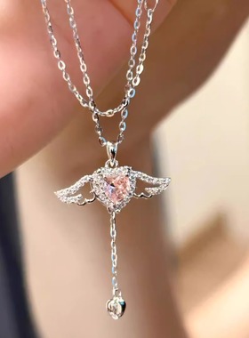 丘比特之心纯银翅膀会动天使设计