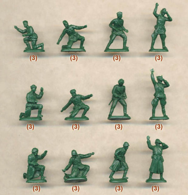 大力神二战模型俄罗斯兵人