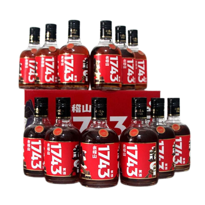 会稽山1743黄酒375ml*12瓶