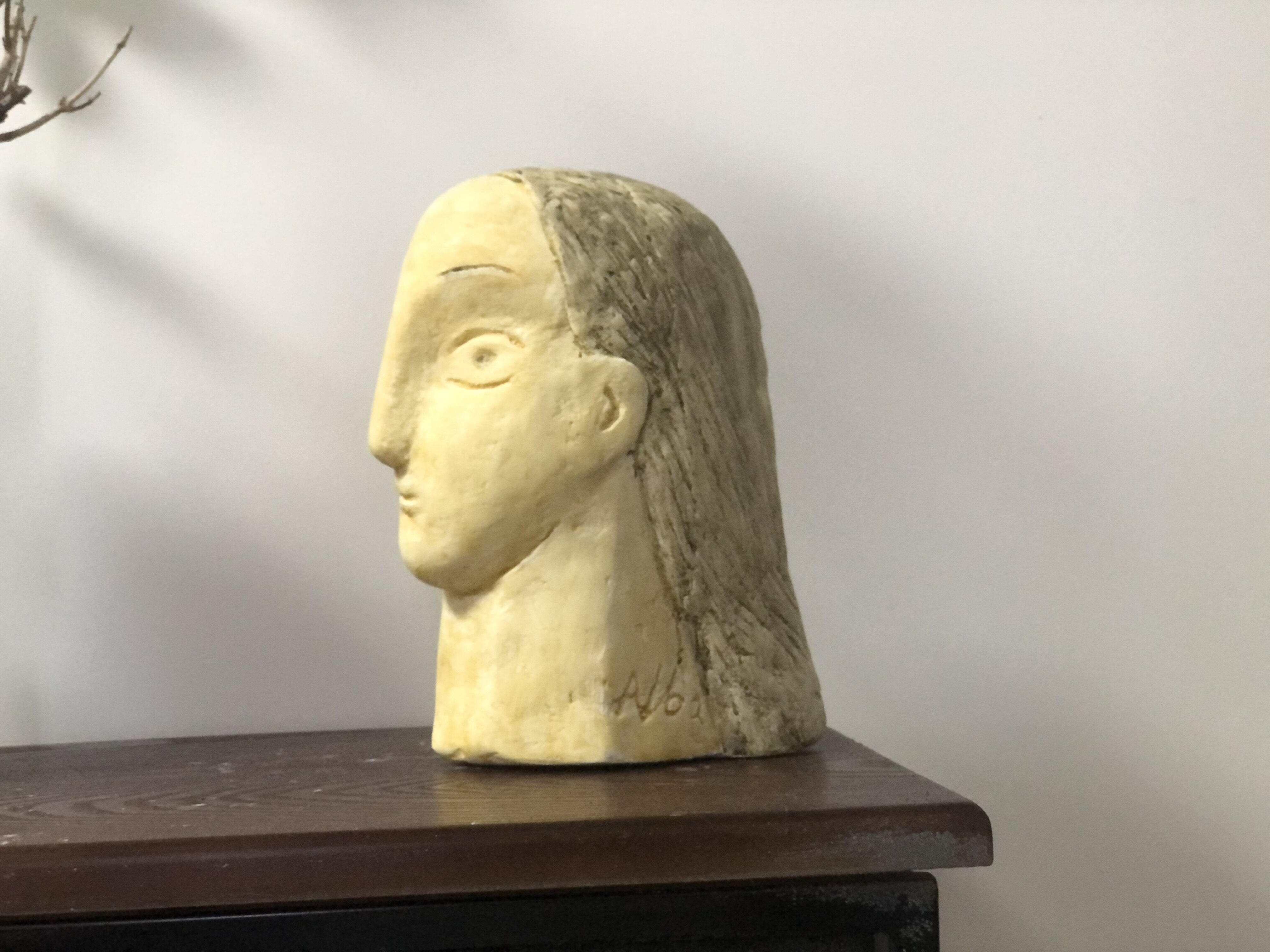 五圆原创致敬picasso毕加索雕塑《赫尔基斯爱人》装饰石膏艺术品