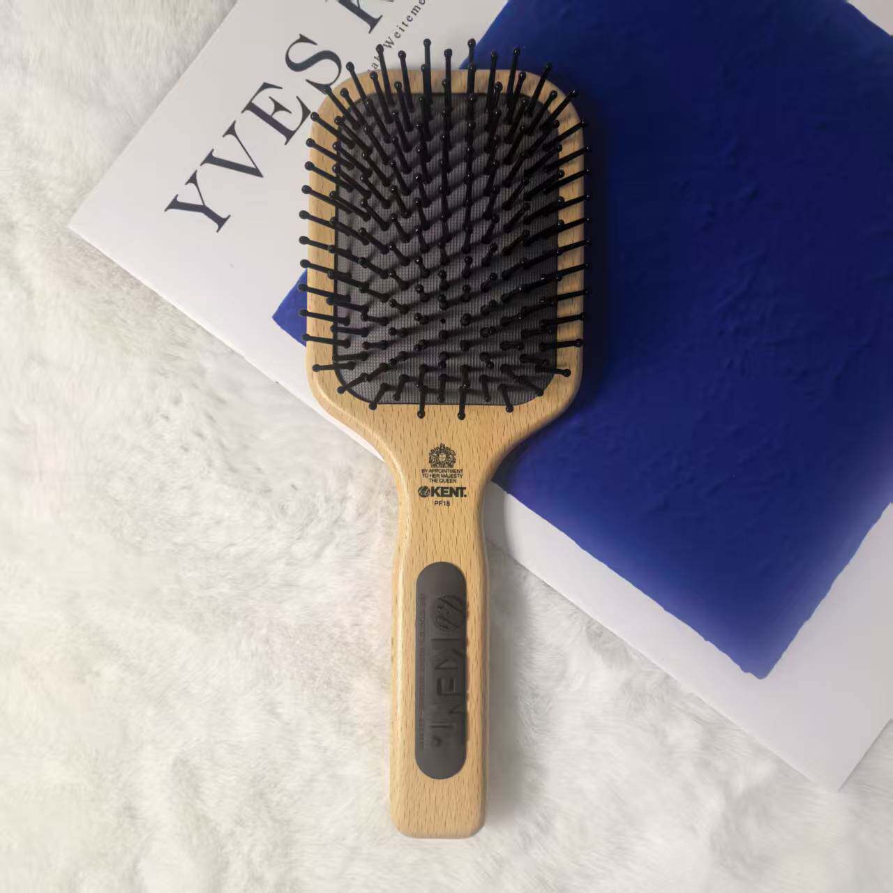 英国进口kent肯特梳子女用气垫梳大号长发气囊梳蓬松头发按摩梳