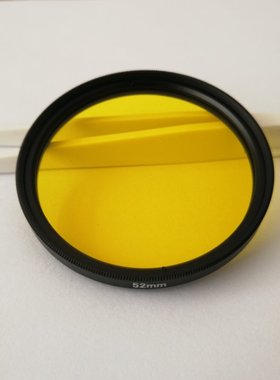 红外滤镜 510nm 吸收截止型金黄色光学玻璃 JB510 GG515