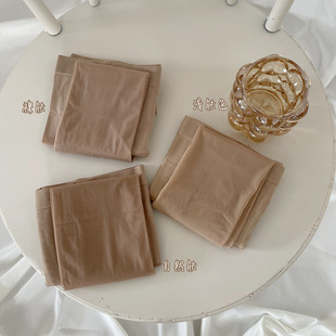 纽扣光腿袜外层丝袜替换装 超薄款丝袜女肉色隐形防勾丝