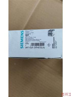 议价直拍不发:接触器 3RT1025-3XF40-0LA2  DC1