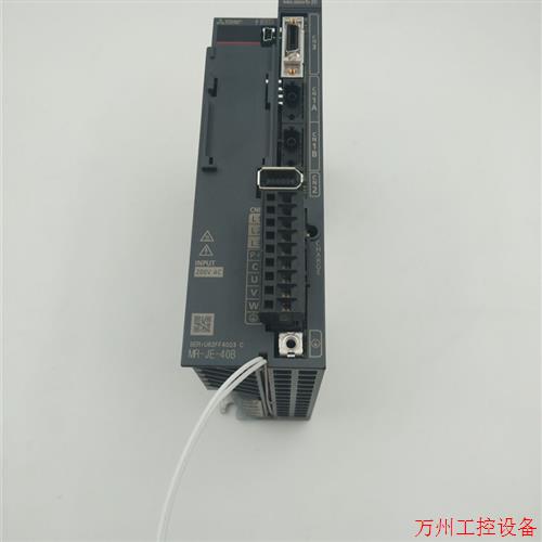 议价直拍不发:原装拆机三菱伺服驱动器MR-JE-40B现货实物图,九