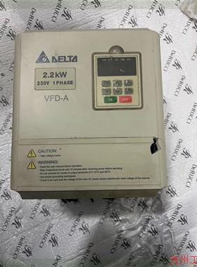 议价直拍不发:台达VFD022A21A变频器,220V,2.2KW.原拆机