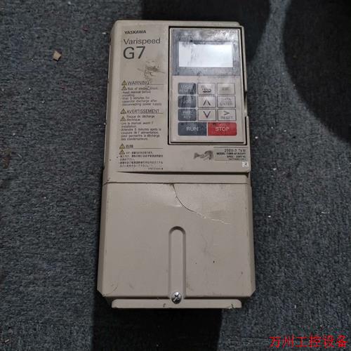 议价直拍不发:拆机安川G7变频器,CIMR-G7A23P7,