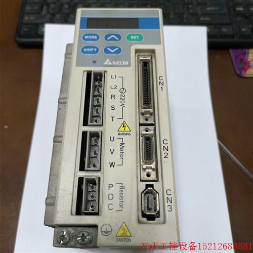 议价直拍不发:二手拆机台达ASD-A0421LA 400W伺服驱动 实物拍摄