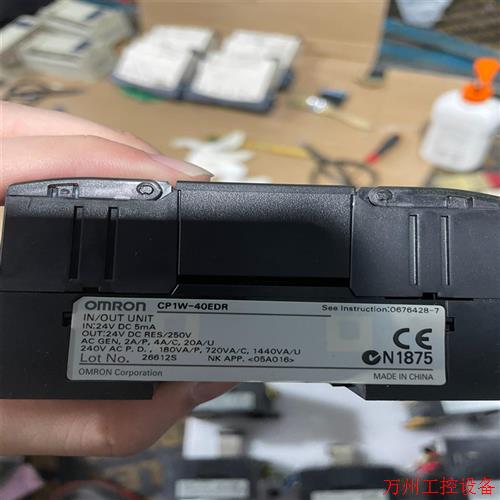 议价直拍不发:CP1W-40EDR 扩展模块,功能正常 ,成色如图,议价