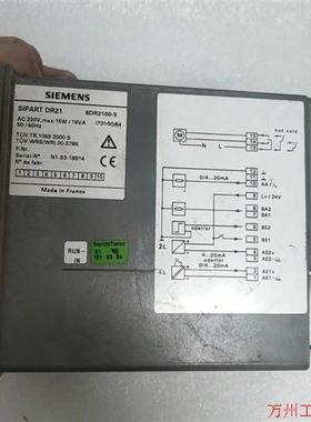 议价直拍不发:询价SIPART DR21控制器6DR2100-5,实物图议价